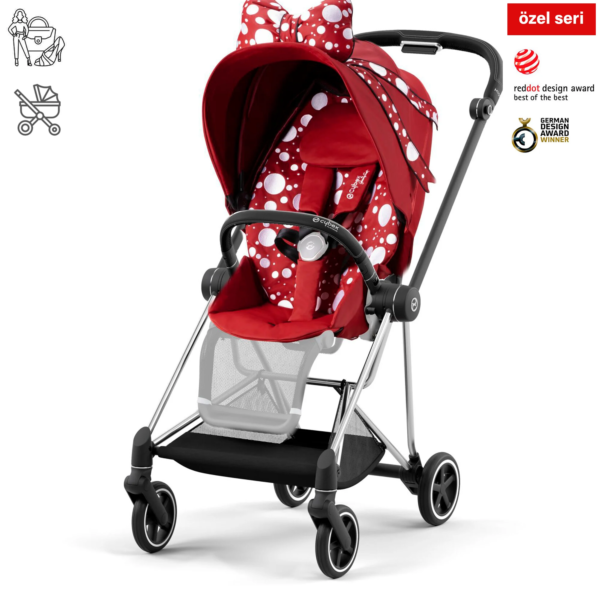 Cybex Mios 3.0 | Petticoat by Jeremy Scott | Chrome Black