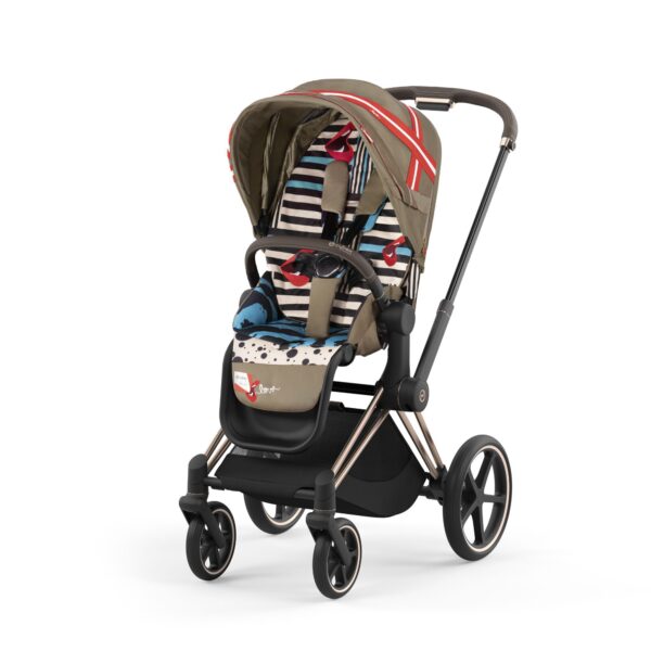 Cybex e-Priam 4.0 | One Love by Karolina Kurkova | Rose Gold