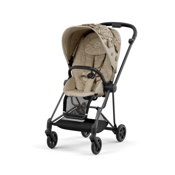 Cybex Mios 3.0 | Simply Flowers | Chrome Black