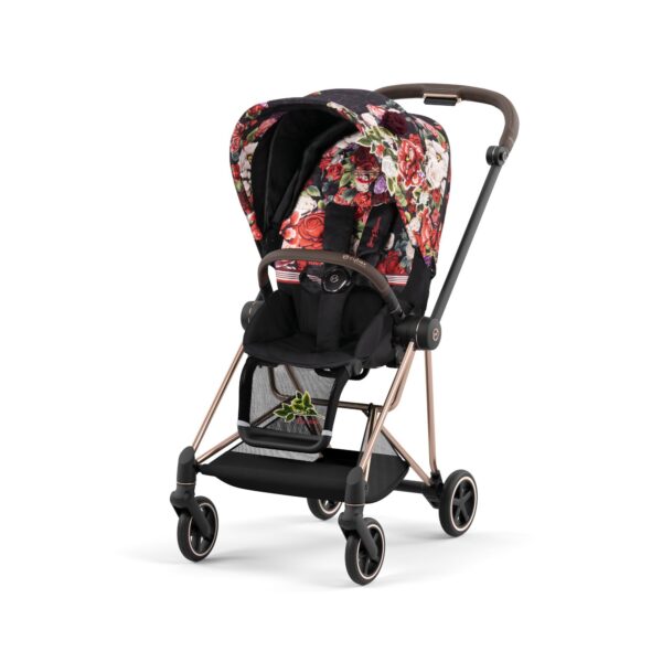Cybex Mios 3.0 | Spring Blossom | Chrome Black - Görsel 2