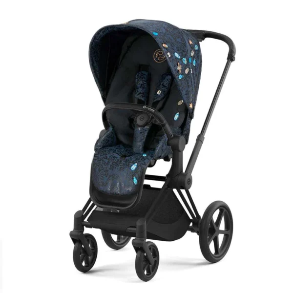 Cybex e-Priam 4.0 | Jewels of Nature | Matt Black
