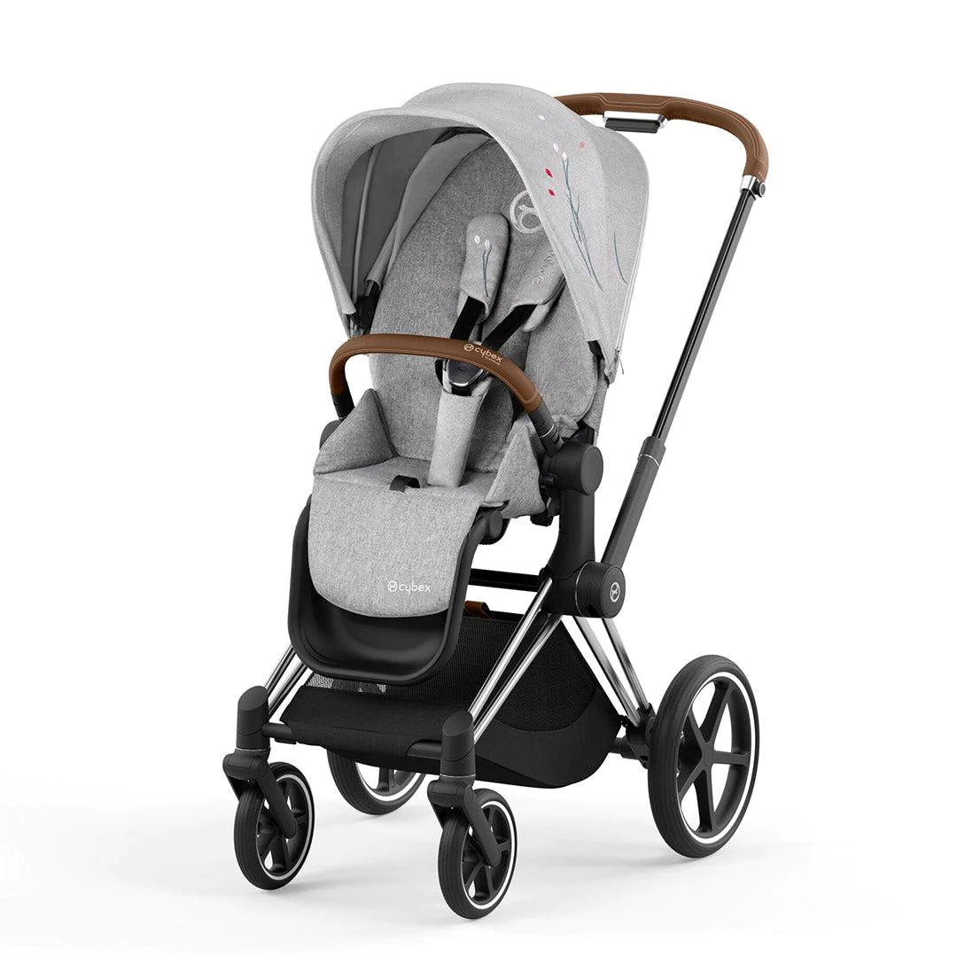 cybex priam pushchair koi chrome brown