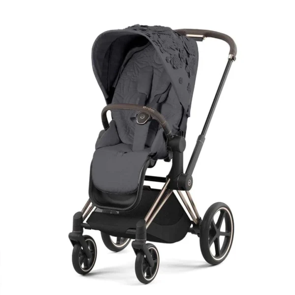 Cybex e-Priam 4.0 | Simply Flowers | Rose Gold - Görsel 3